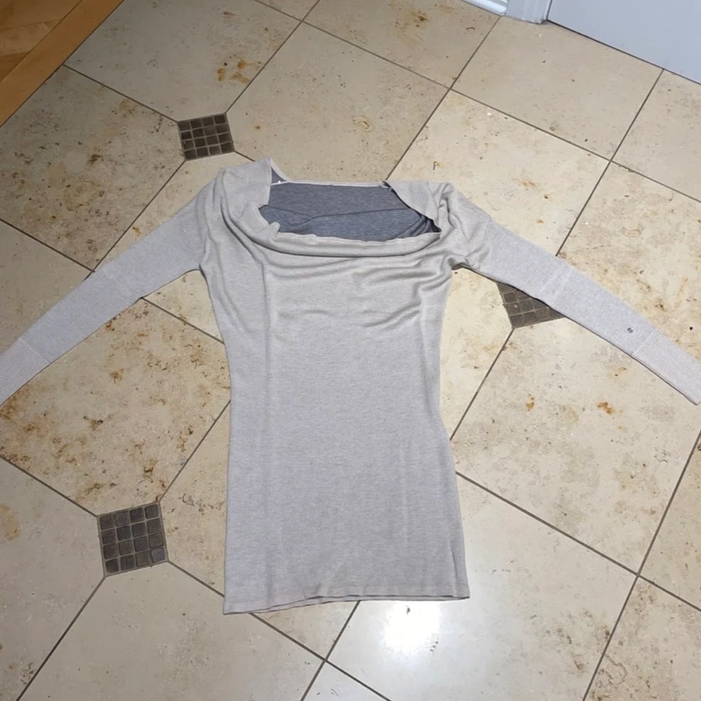 Lululemon reversible dress (dark and light gray), scoop neck